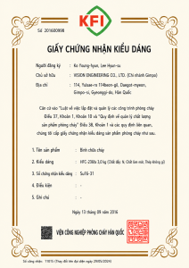 Giấy chứng nhận kiểu dáng