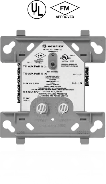 Bộ lặp tín hiệu tương tự FMM-4-20 3 Bộ lặp tín hiệu tương tự FMM-4-20