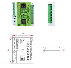Bộ lặp tín hiệu 4 đầu vào 4 đầu ra TSR-1300 (dành cho máy dò tín hiệu tương tự)